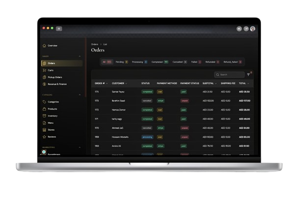 Alemad Coffee Admin Dashboard